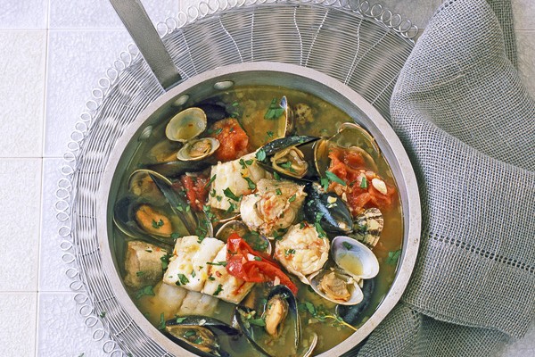 Seafood Stew Recipe with Saffron