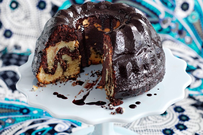 Marble Cake Recipe with Stout and Chocolate