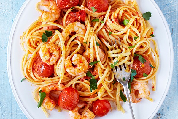 Prawn Linguine Recipe with ’Nduja