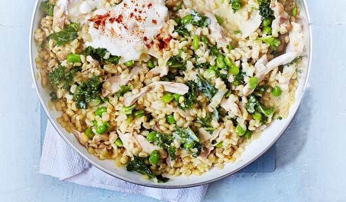 Barley risotto recipe