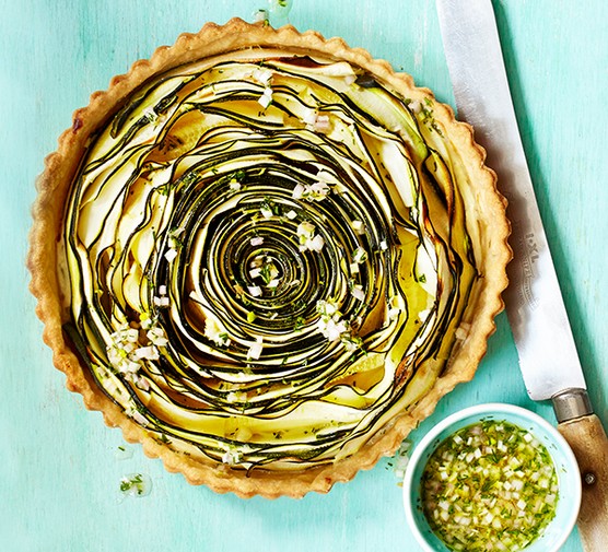 Courgette Tart Recipe Courgette Tart Recipe
