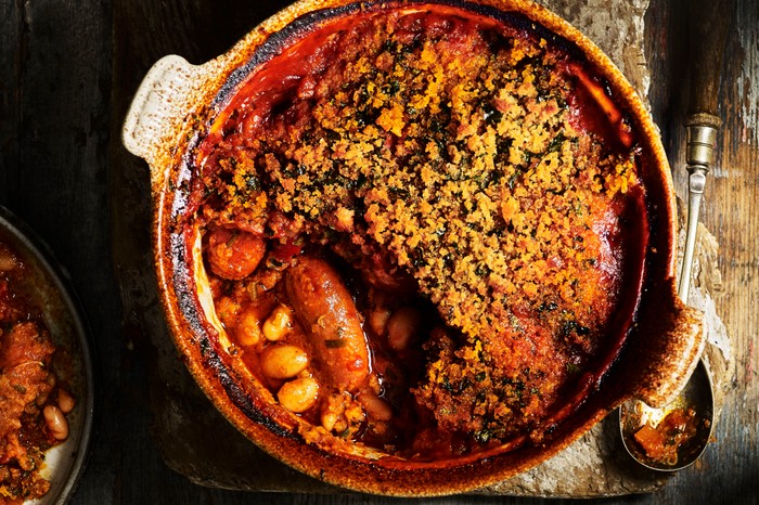 Chorizo White Bean Cassoulet Recipe