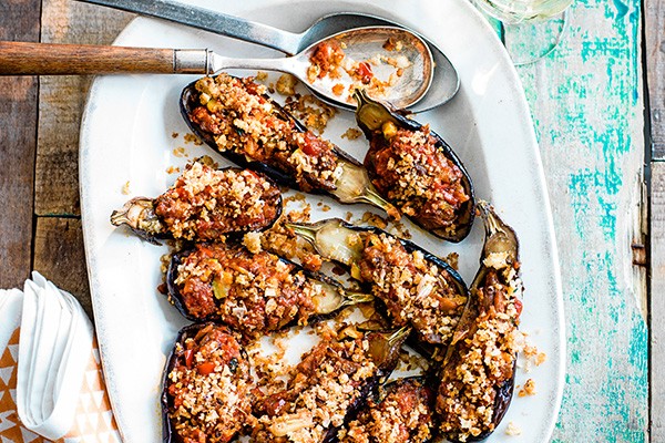 Stuffed Aubergine Recipe With Pisto