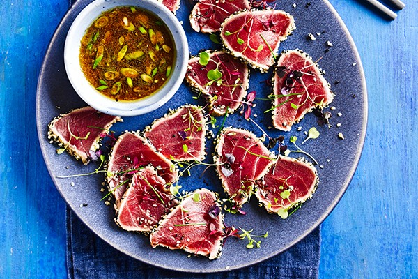 Seared Tuna Tatatki Recipe Seared Tuna Tatatki Recipe