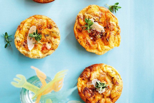 Chorizo And Tomato Frittatas Recipe