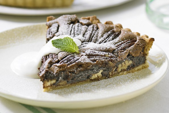 Chocolate Brownie Pecan Tart Recipe