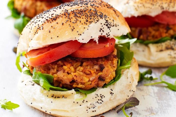 Freekeh and Carrot Veggie Burgers Recipe