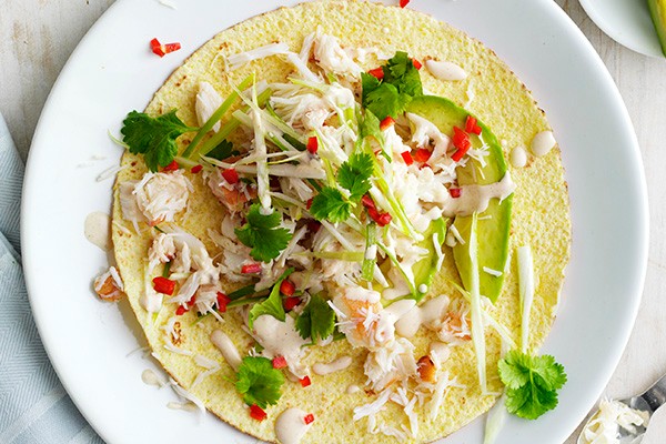 Crab Tacos Recipe with Avocado