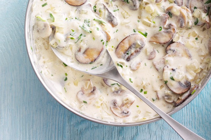 Easy Stroganoff Recipe with Mushroom and Tarragon