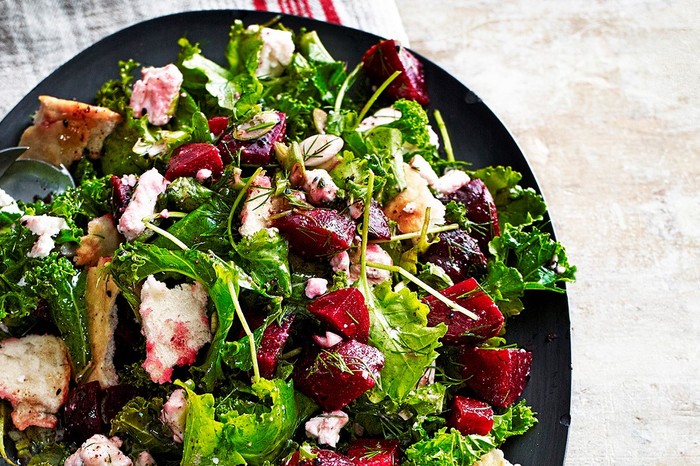 Fattoush Salad Recipe with Kale