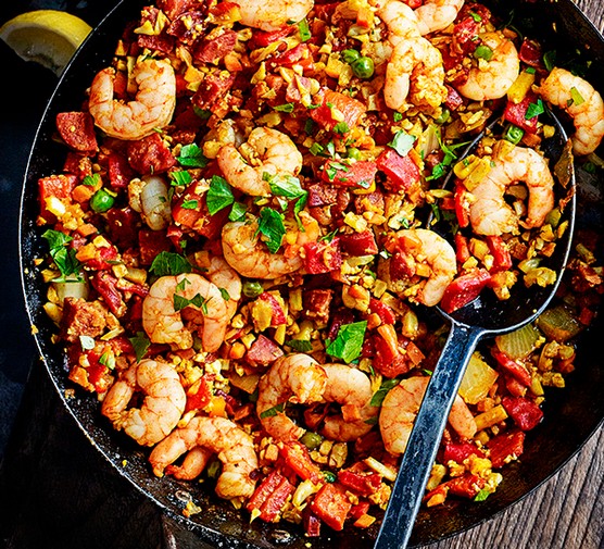 Spanish Cauliflower Rice Recipe Spanish Cauliflower Rice Recipe