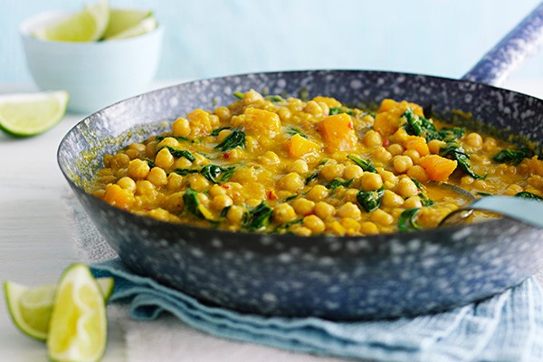 Chickpea and Squash Coconut Curry Recipe