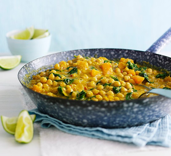 Chickpea and Squash Coconut Curry Recipe