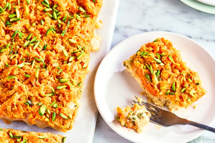 carrot halwa millionaire bars