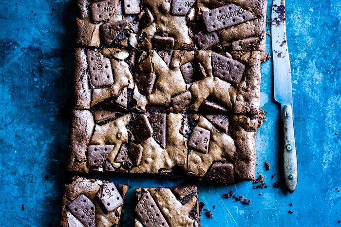 Bourbon Biscuit Chocolate Brownies Recipe