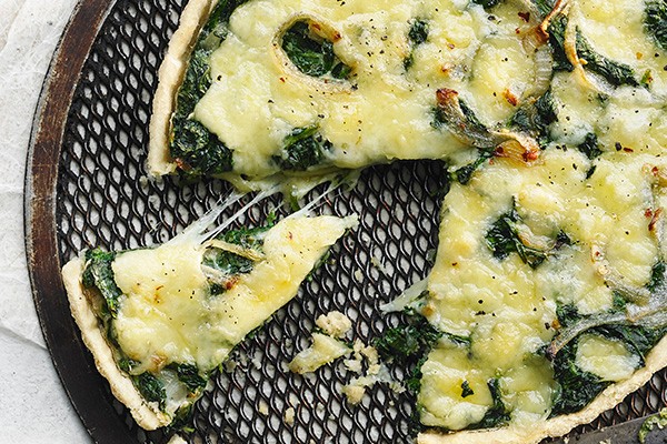 Spinach Tart Recipe With Fontina