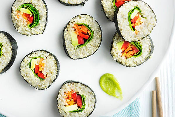 Vegan Quinoa Sushi Recipe