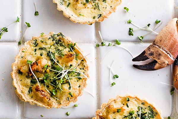 Crab Tart Recipe With Berkswell Cheese