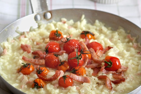 Bacon and Tomato Risotto Recipe