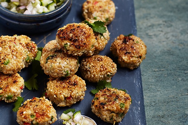 Thai Fishcakes Recipe With Sweet and Sour Cucumber