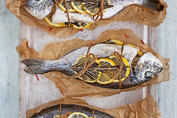 Sea Bream Recipe Cooked En Papillote