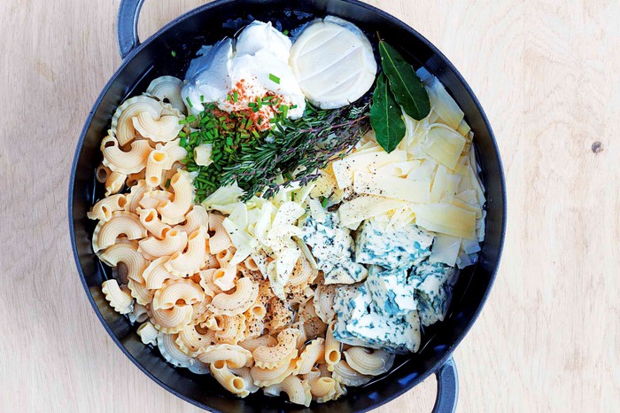 One-Pot Four Cheeses Pasta Recipe One-Pot Four Cheeses Pasta Recipe