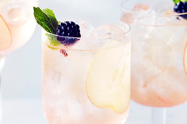 Blackberry Gin Cocktail Recipe with Cider