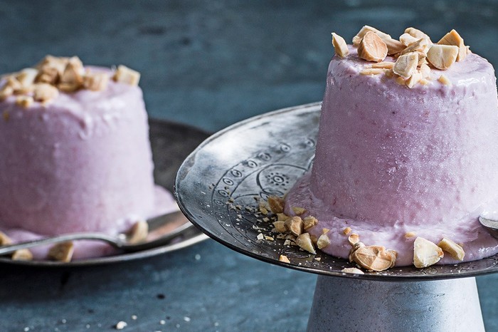 Raspberry and rosewater kulfi Raspberry and rosewater kulfi