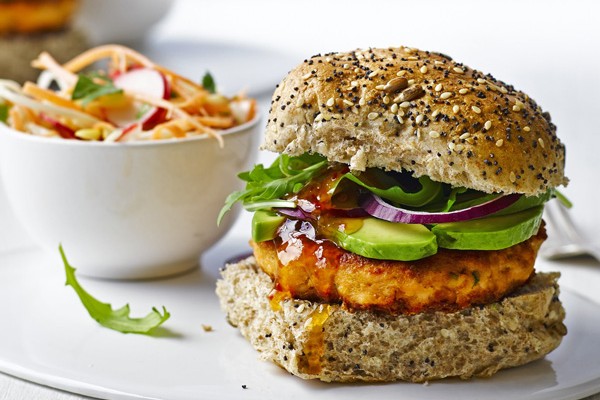 Thai Salmon Burger Recipe