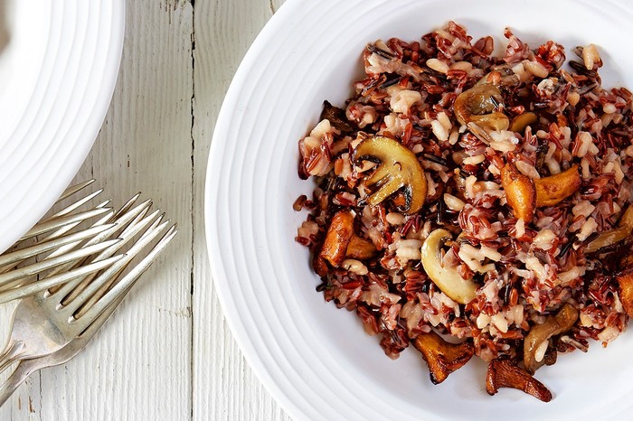 Mushroom Risotto Recipe with Garlic