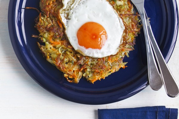 Potato and carrot rosti