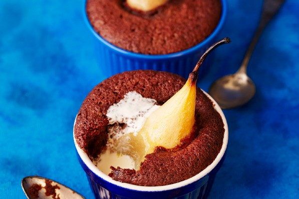 Pear and Chocolate Pudding Recipe