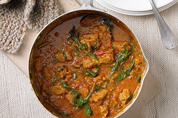 Lamb and Spinach Curry Recipe