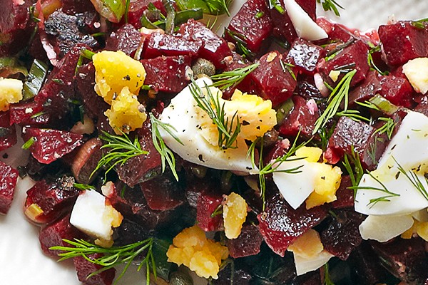 Beetroot Salad with Caper and Dill Recipe