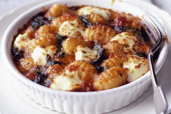 Italian Gnocchi Recipe with Tomato, Spinach and Mascarpone