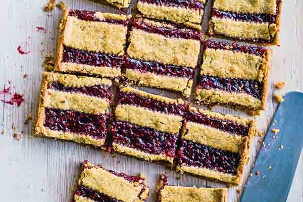 Linzer Tart Recipe with Raspberry and Pistachio