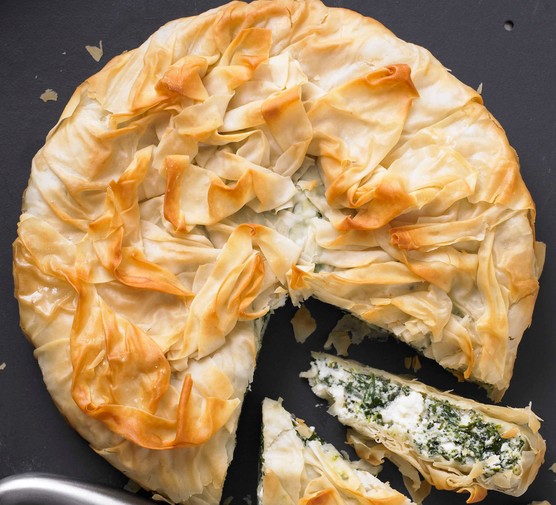 Spinach and Ricotta Vegetarian Filo Pastry Pie Recipe Spinach and Ricotta Vegetarian Filo Pastry Pie Recipe