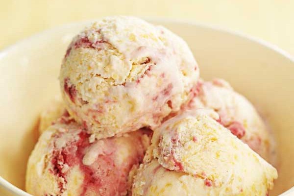 Peach Melba Ice Cream Recipe