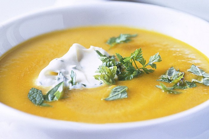 Roasted carrot soup