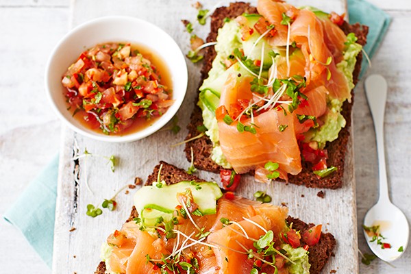 Avocado Toast Recipe With Smoked Salmon