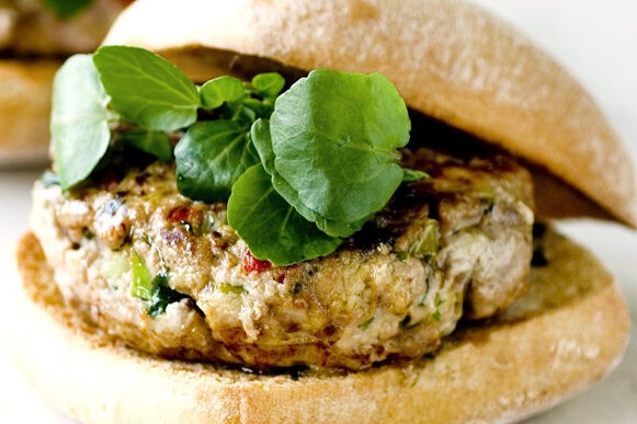 Thai Turkey Burgers Recipe