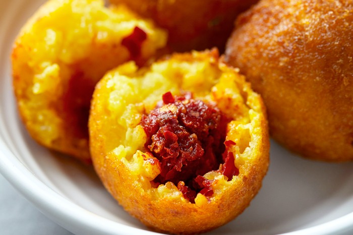 Arancini with 'Nduja Sausage