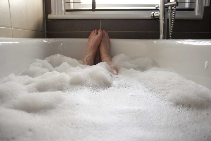 Point Of View - Person Having Bath Point Of View - Person Having Bath
