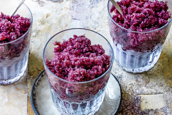 Black Cherry Granita Recipe