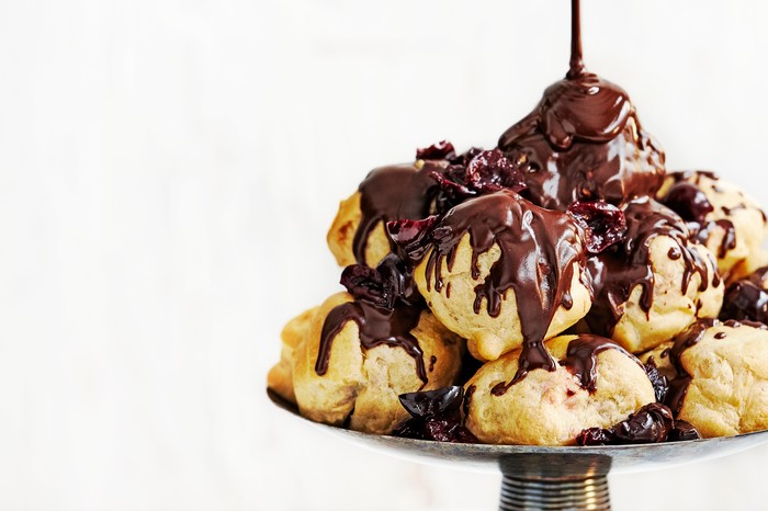Black Forest Chocolate Profiteroles Recipe