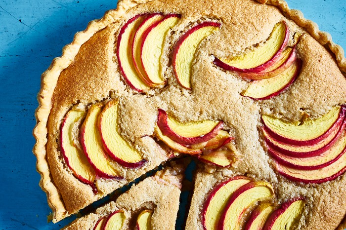 Brown Butter Frangipane and Nectarine Tart