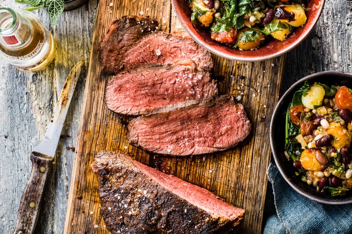 Picanha Meat Recipe with Bean Salad Picanha Meat Recipe with Bean Salad