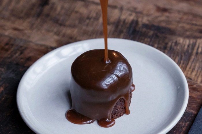 Smokestack sticky toffee pudding