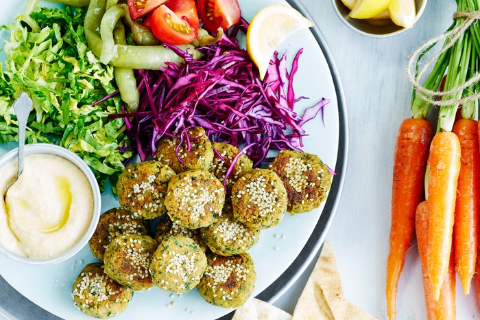 Vegan Falafel Recipe with Carrot
