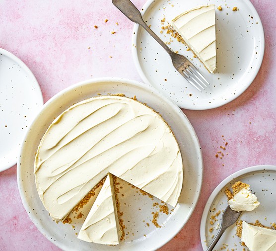 Easy vanilla cheesecake